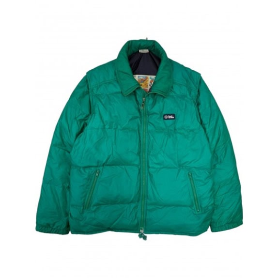 Vintage Sergio Tacchini Puffer | Retro 80s Ski Style | Emerald Green XL